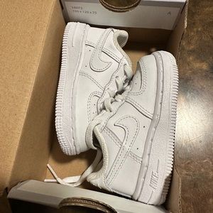 Baby shoes. Size 5c. Air Force ones